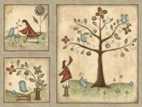22012_mul1 RED ROOSTER - Buttons and Blooms(60X110cm)