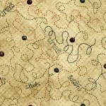 22019_dktan1 RED ROOSTER - Buttons and Blooms