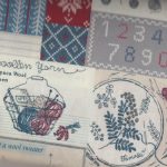 TPY2 Tissu Yuwa thème "le Tricot"