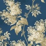 8505_B » Blue Sky » Edita Sitar Lilasbeiges sur fond bleu