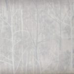 ts23121sa japonais imprimé arbres gris